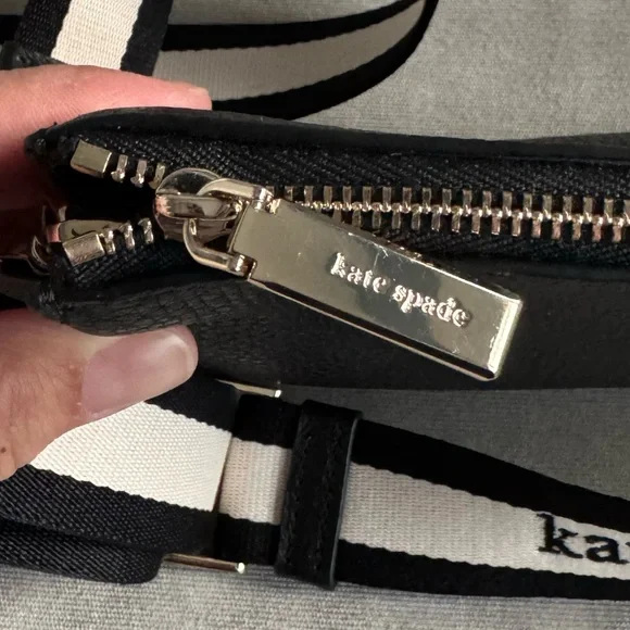 Kate Spade Emma Black Leather Crossbody Bag - Picture 6 of 6